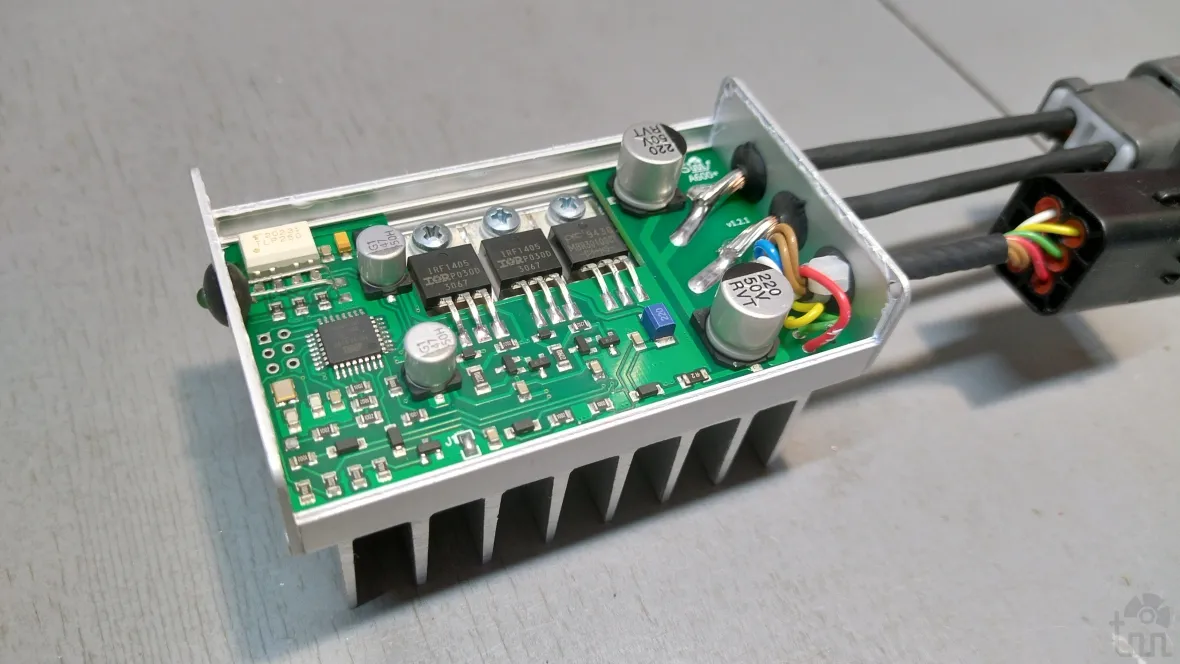 Блок А600+ без крышки вид сверху