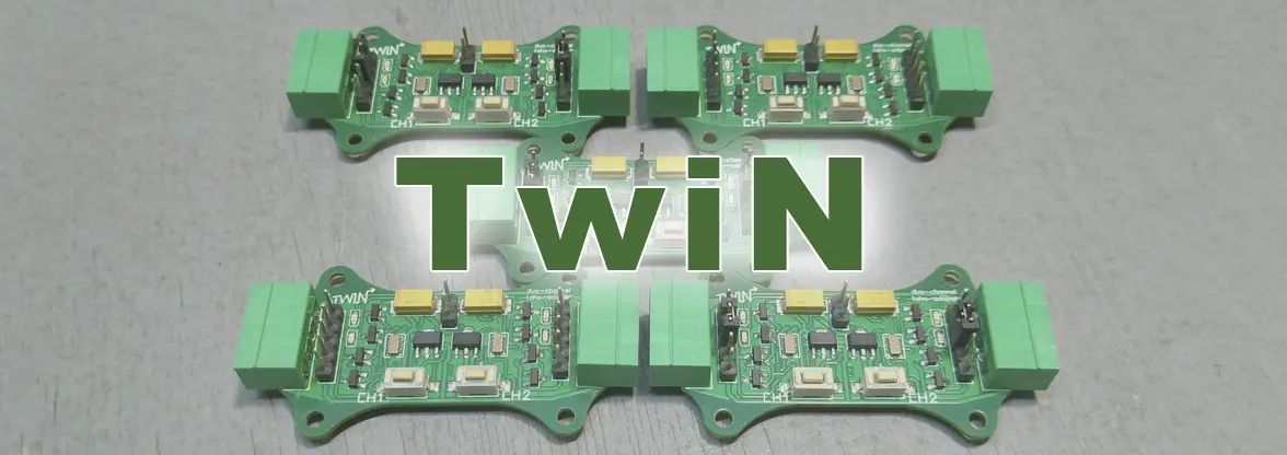 TWIN - универсальный двухканальный тахо-адаптер